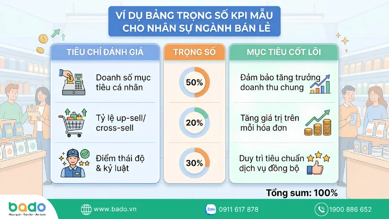 Các nhóm chỉ số cốt lõi trong mẫu kpi cho nhân viên cửa hàng.png