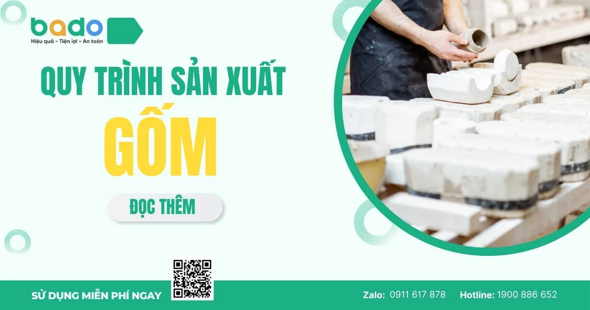 Quy Trình Sản Xuất Gốm: 10 Bước Từ Đất Sét Đến Thành Phẩm Hoàn Chỉnh