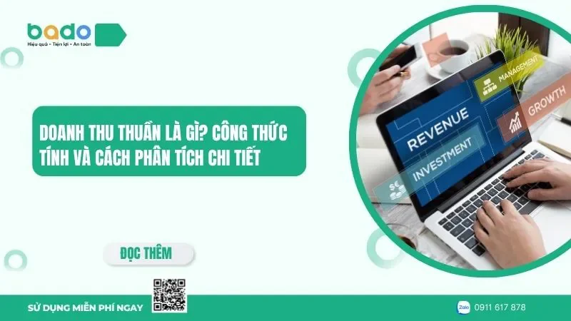Doanh thu thuần là gì? Công thức tính và cách phân tích