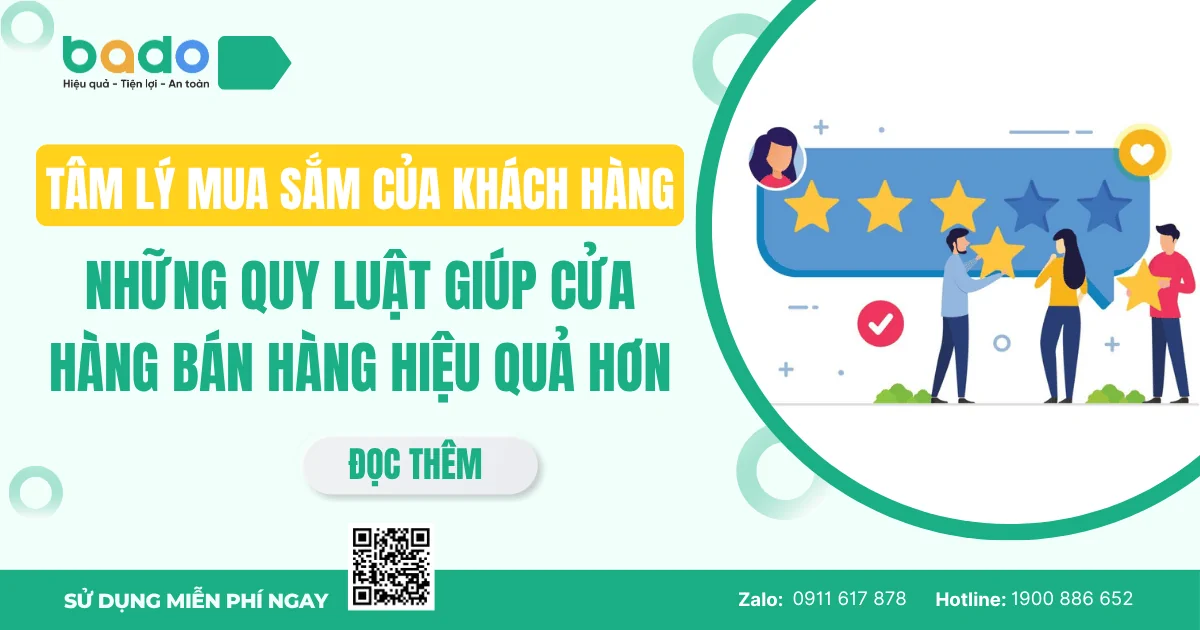 Tâm lý mua sắm của khách hàng