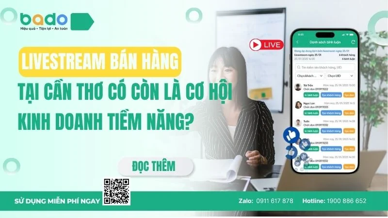 Livestream bán hàng tại Cần Thơ có còn là cơ hội kinh doanh tiềm năng?
