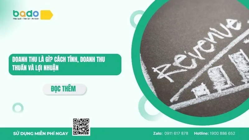 Doanh thu là gì? Cách tính, doanh thu thuần và lợi nhuận