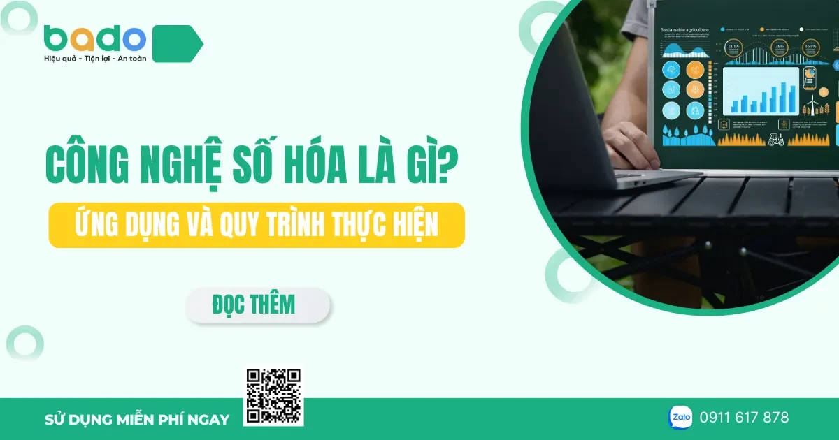 Công nghệ số hóa là gì? Ứng dụng và quy trình