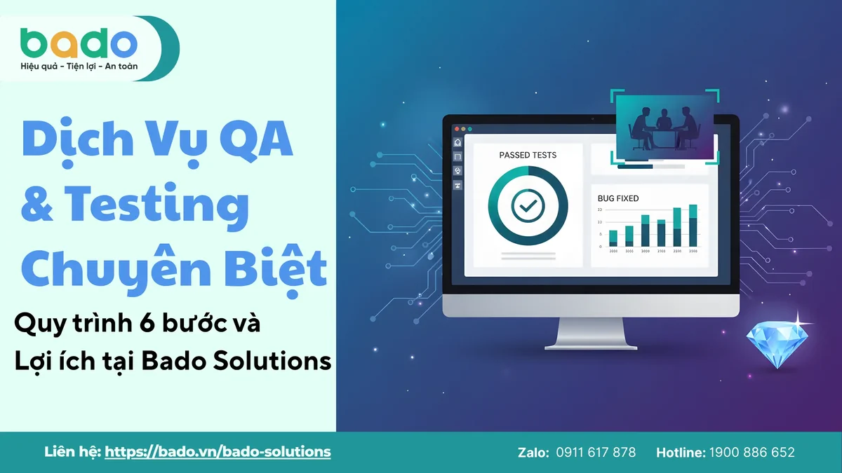Dịch vụ QA & Testing Chuyên biệt: Quy trình 6 Bước