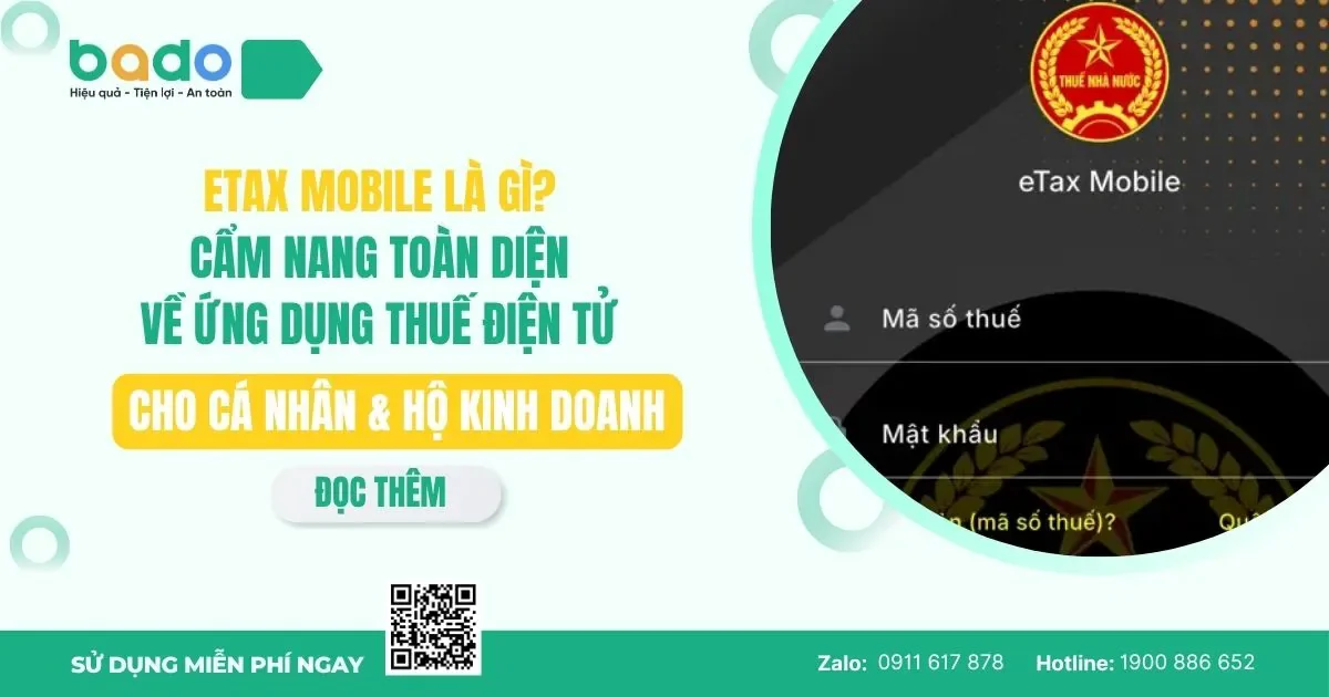eTax Mobile Là Gì? Cẩm Nang Toàn Diện Về Ứng Dụng Thuế Điện Tử Cho Cá Nhân & Hộ Kinh Doanh