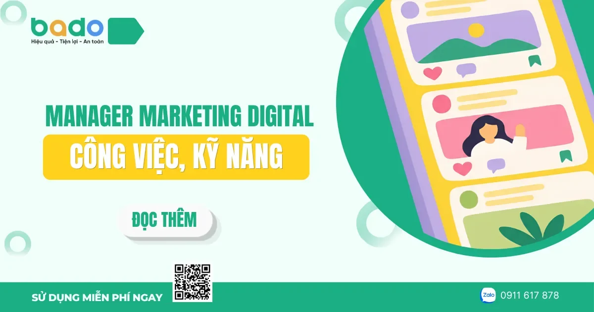 Manager Marketing Digital là gì? Công việc, kỹ năng 