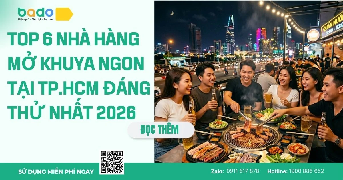 Top 6 Nhà Hàng Mở Khuya Ngon 