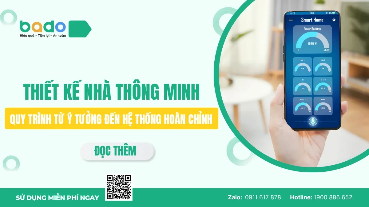 Thiết kế nhà thông minh như thế nào? Quy trình và giải pháp