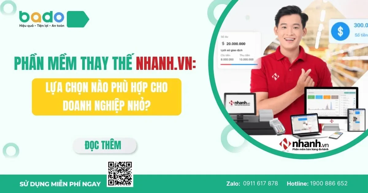 Phần mềm thay thế Nhanh.vn: Lựa chọn nào phù hợp cho doanh nghiệp nhỏ?