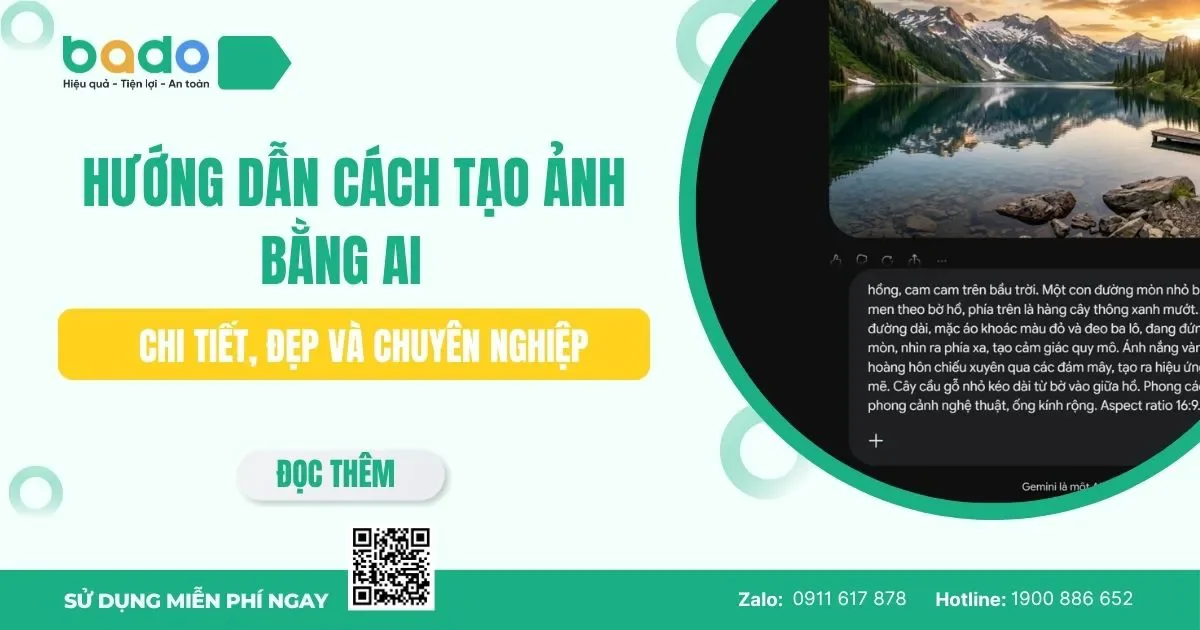 Hướng dẫn cách tạo ảnh bằng AI chi tiết, đẹp và chuyên nghiệp 