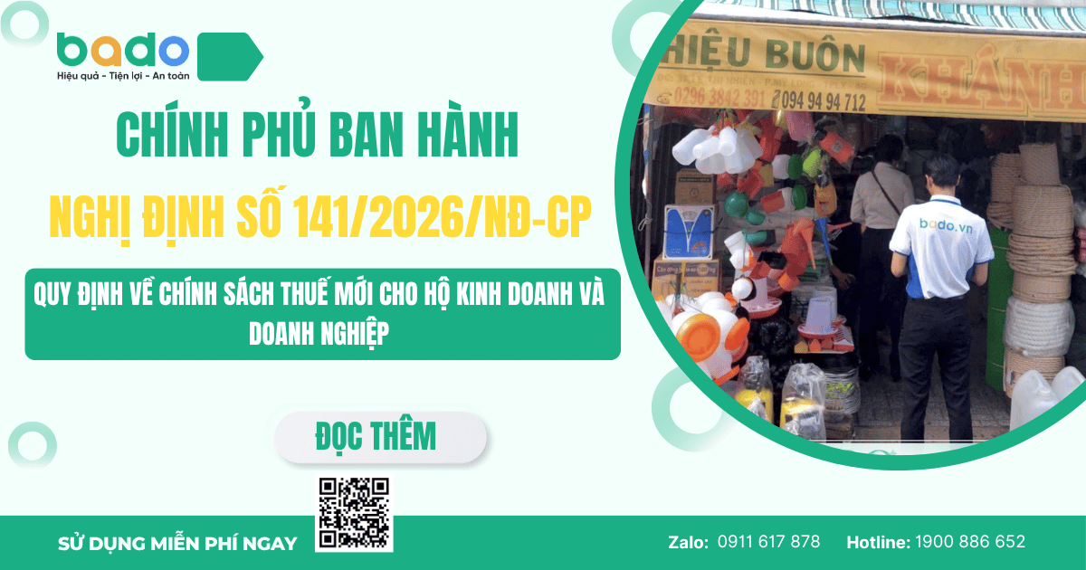 Nghị định 141/2026/NĐ-CP: Chính sách thuế mới 2026