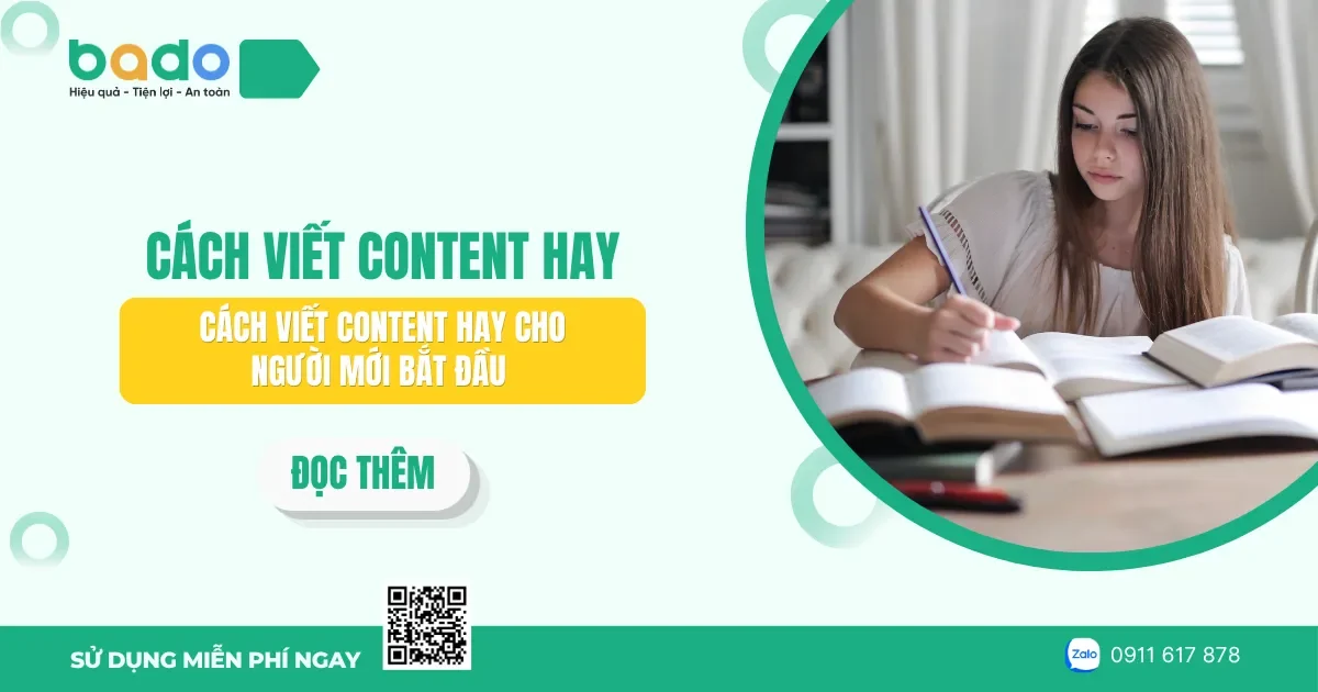 Cách viết content hay cho người mới bắt đầu 
