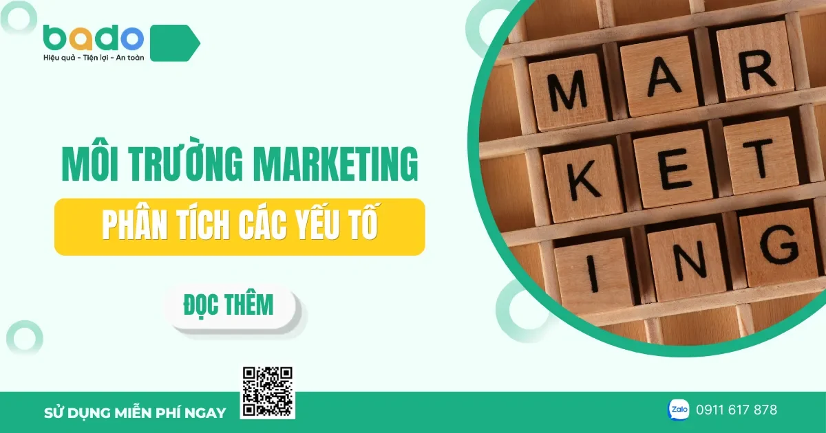 Môi trường Marketing là gì? Phân tích các yếu tố 