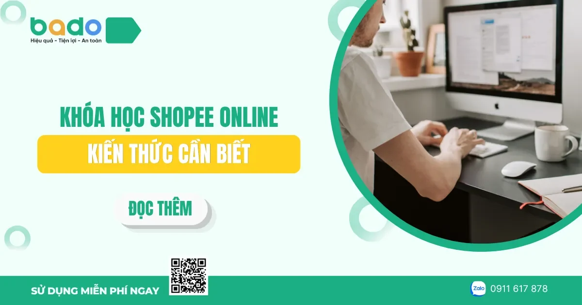 Khóa học Shopee online: Kiến thức cần biết 