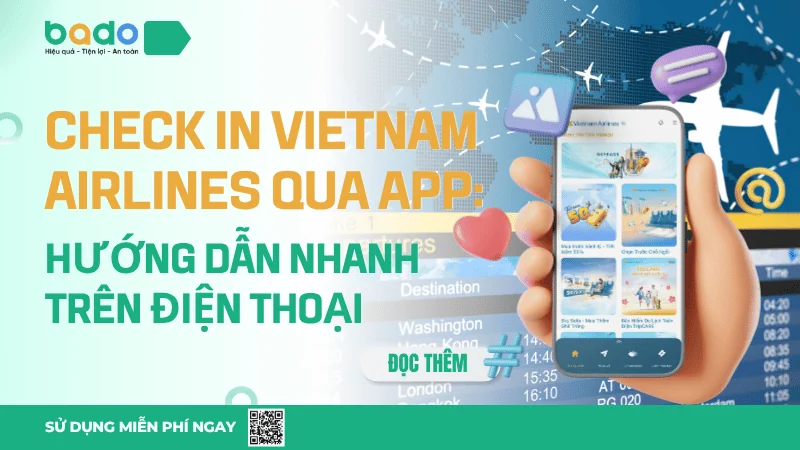 Check in Vietnam Airlines Qua App: Hướng Dẫn Trên Điện Thoại