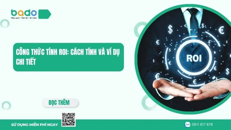 Công thức tính ROI: Cách tính và ví dụ chi tiết