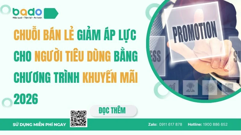 Chuỗi bán lẻ giảm áp lực người tiêu dùng bằng khuyến mãi