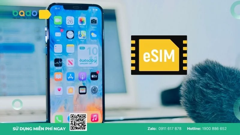 Các mẫu iPhone hỗ trợ eSIM