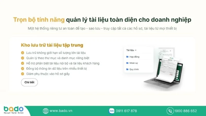 Bado OFFICE giải quyết bài toán lưu trữ tài liệu như thế nào.jpg