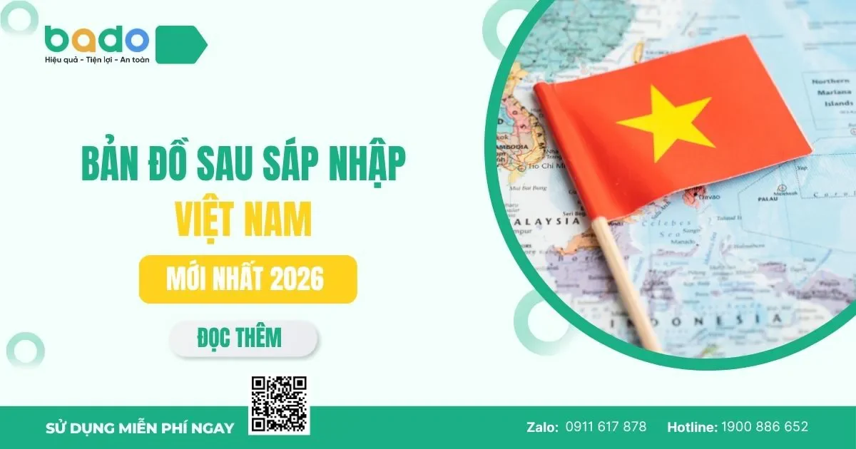 Bản Đồ Sau Sáp Nhập Việt Nam Mới Nhất 2026 