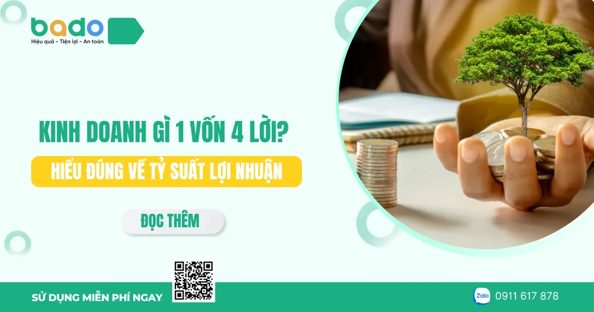 Kinh doanh gì 1 vốn 4 lời? 10 ý tưởng ít vốn