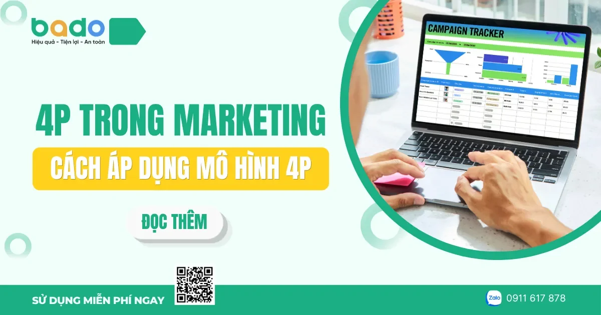 4P trong Marketing là gì? Cách áp dụng mô hình 4P