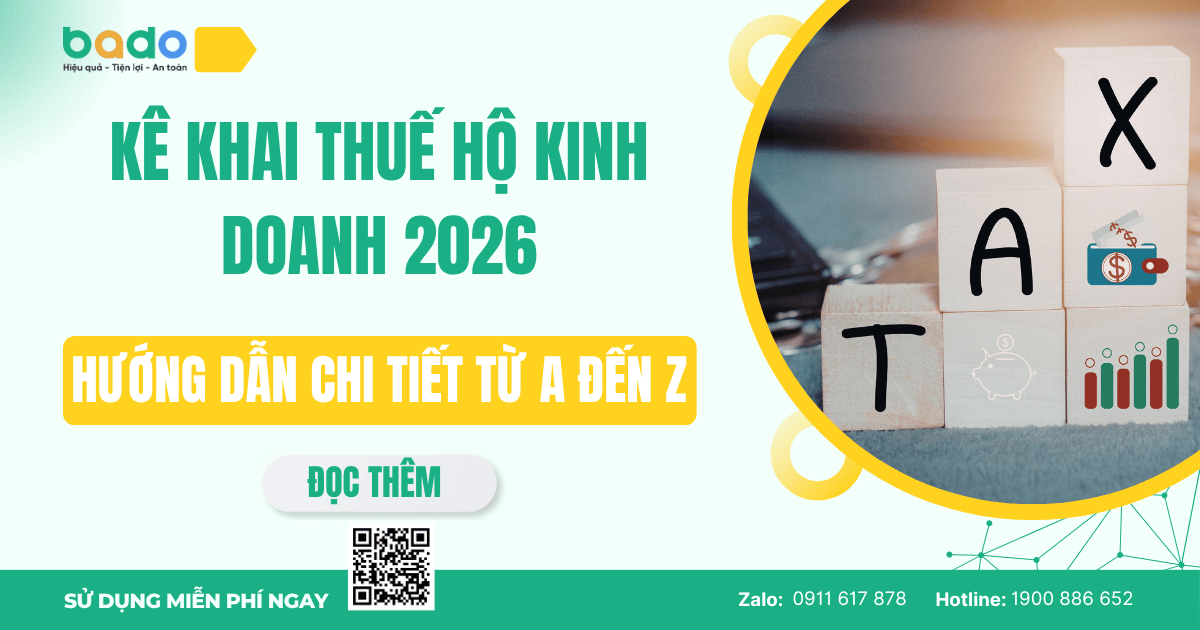 Kê Khai Thuế Hộ Kinh Doanh 2026: Hướng Dẫn Chi Tiết Mới Nhất