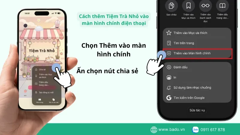 Cách thêm Tiệm Trà Nhỏ vào màn hình chính điện thoại (2).png