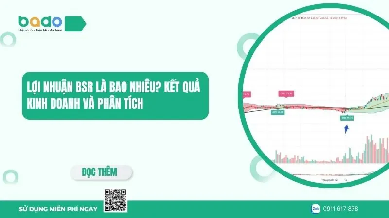 Lợi nhuận BSR là bao nhiêu? Kết quả kinh doanh và phân tích
