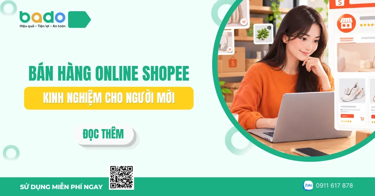 Bán hàng online Shopee: Kinh nghiệm cho người mới 