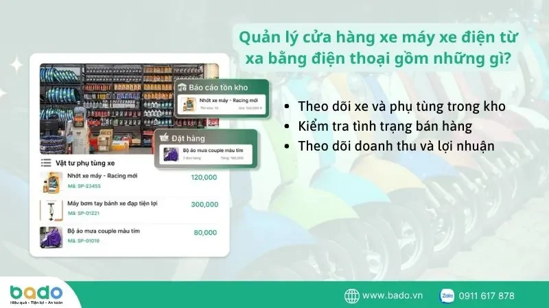 quan-ly-cua-hang-xe-may-xe-dien-tu-xa-bang-dien-thoai-gom-nhung-gi