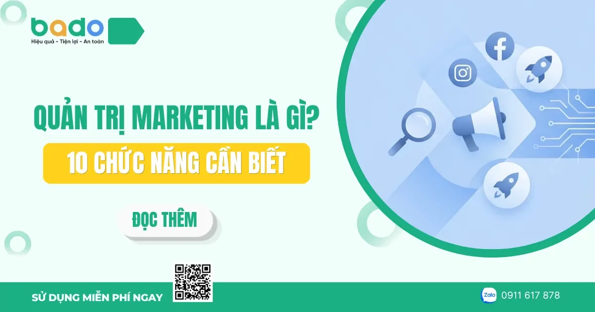 Quản trị Marketing là gì? 10 chức năng cần biết 