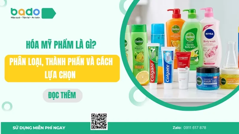 Hóa mỹ phẩm là gì? Phân loại, thành phần và cách lựa chọn