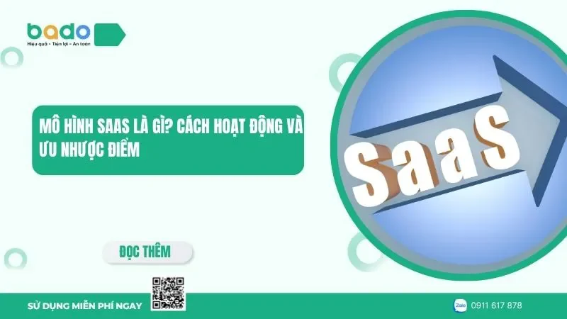 Mô hình SaaS là gì? Cách hoạt động và ưu nhược điểm
