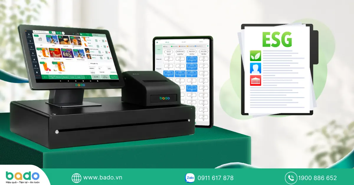 Hình ảnh giao diện phần mềm quản lý Bado
