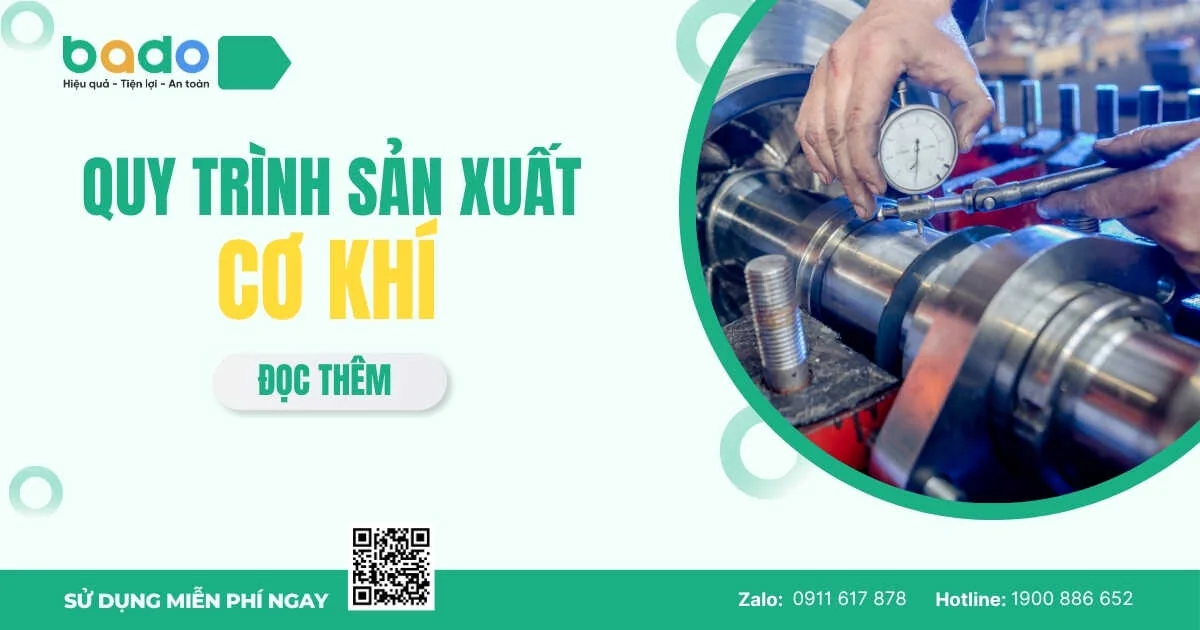 Quy Trình Sản Xuất Cơ Khí: 8 Bước Chuẩn Từ A Đến Z