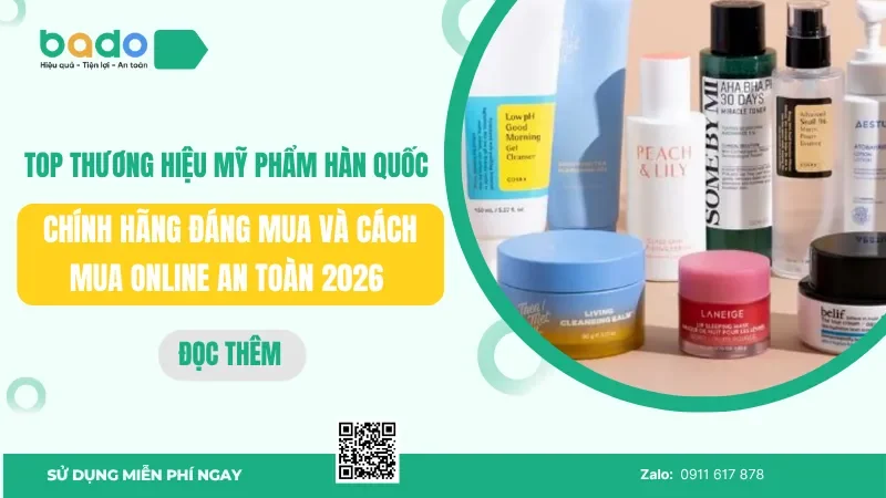 Top mỹ phẩm Hàn Quốc chính hãng và cách mua an toàn
