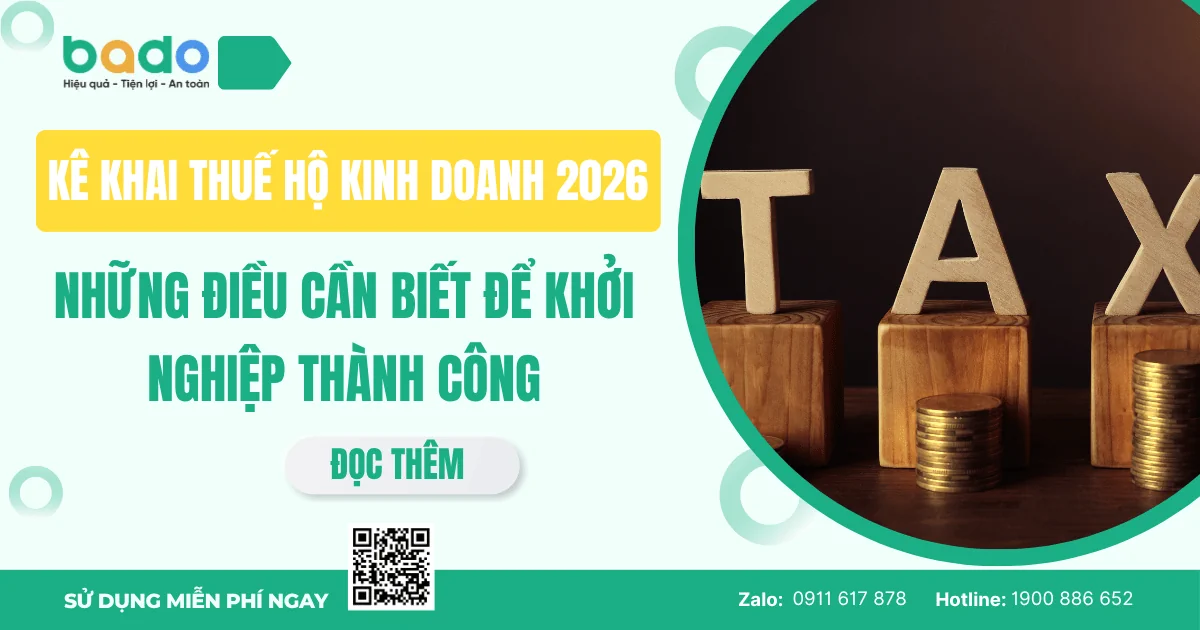 Kê Khai Thuế Hộ Kinh Doanh 2026