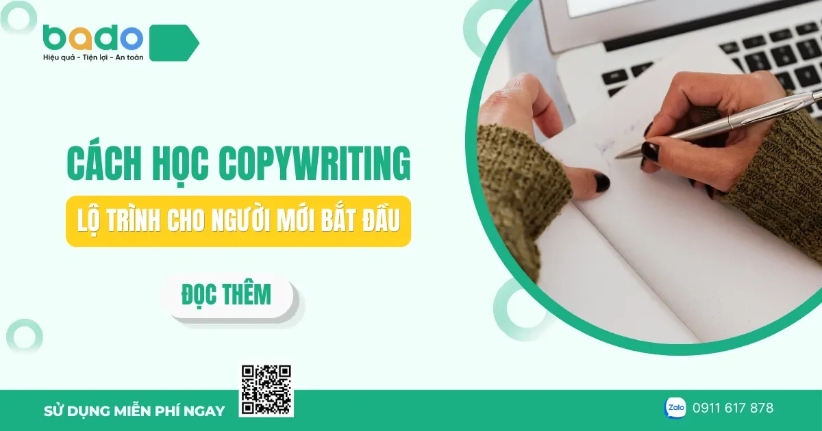 Cách học Copywriting: Lộ trình cho người mới bắt đầu 