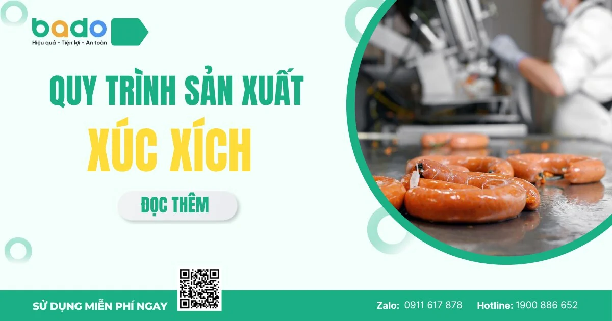 Quy Trình Sản Xuất Xúc Xích