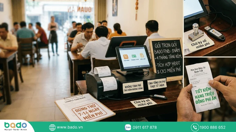 Những lưu ý "xương máu" khi chọn phần mềm cho quán ăn nhỏ