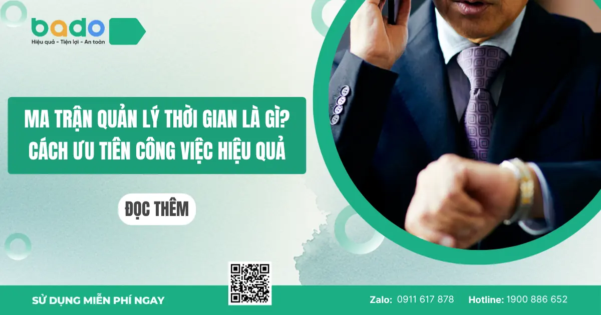 Ma trận quản lý thời gian là gì? Cách ưu tiên công việc