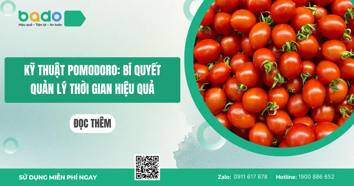 Kỹ thuật Pomodoro: Bí quyết quản lý thời gian hiệu quả
