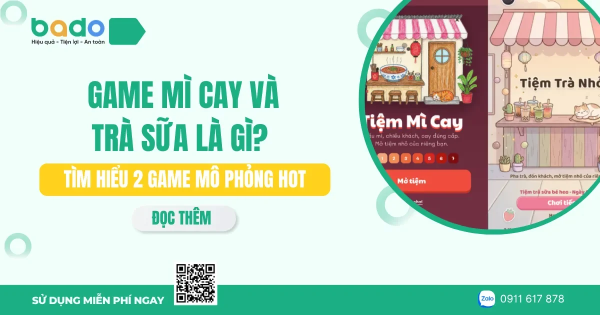 Game mì cay và trà sữa là gì? Tìm hiểu 2 game mô phỏng hot