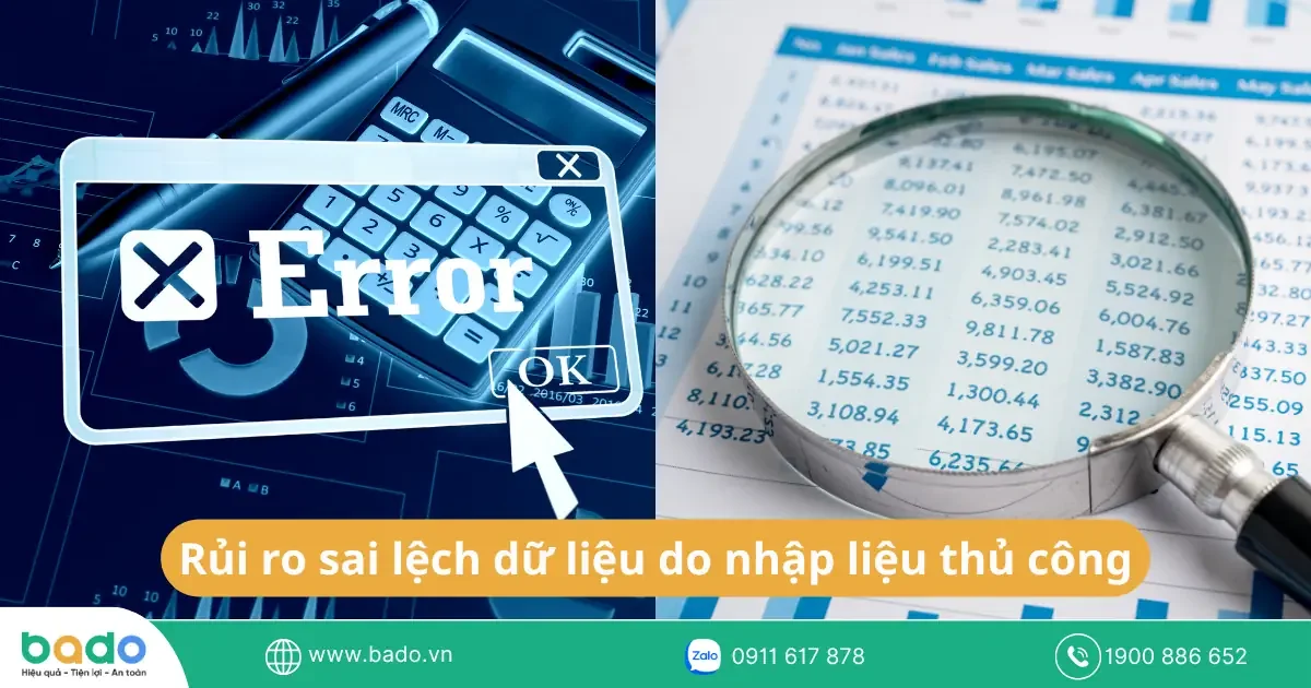 Quản lý cửa hàng bằng Excel tiềm ẩn nhiều nguy cơ thất thoát dữ liệu và thâm hụt tài chính..webp