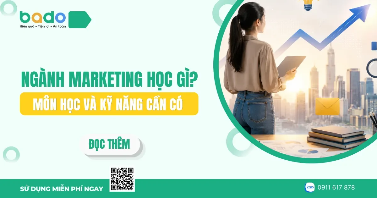 Ngành Marketing học gì? Môn học và kỹ năng cần có