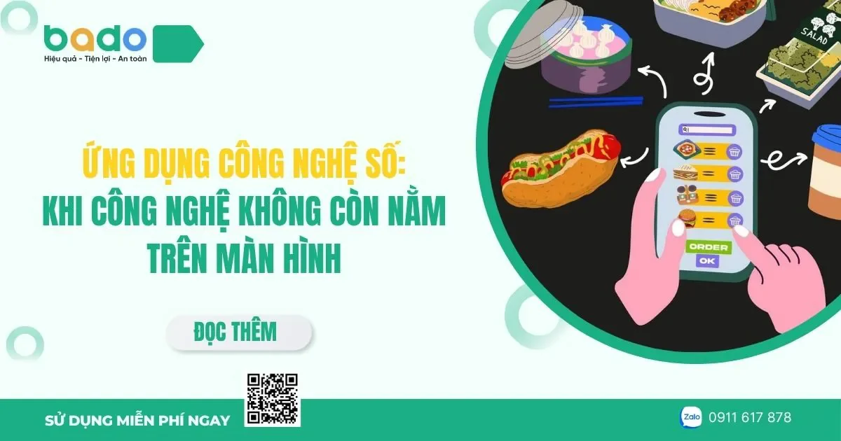 Ứng dụng công nghệ số trong đời sống và doanh nghiệp