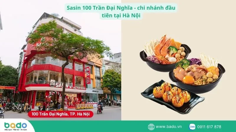 sasin-100-tran-dai-nghia-chi-nhanh-dau-tien-tai-ha-noi