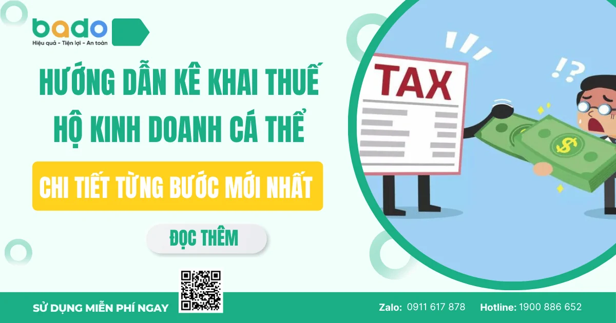 Hướng Dẫn Kê Khai Thuế Hộ Kinh Doanh Cá Thể