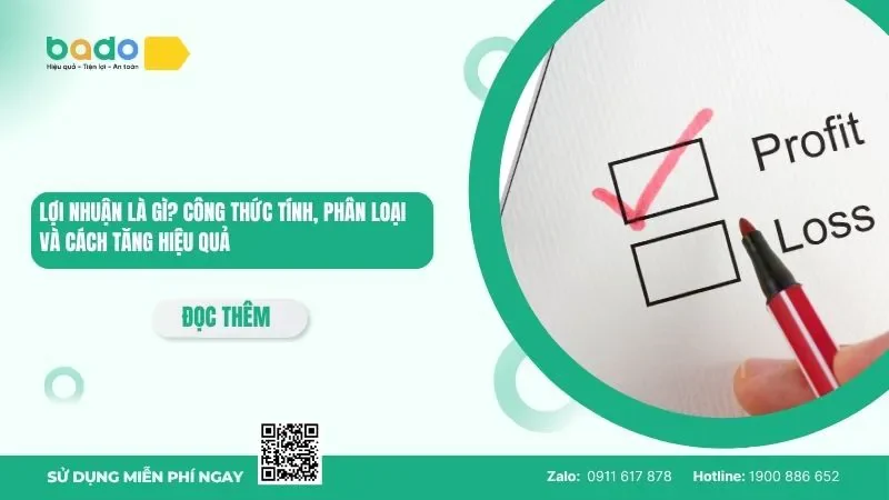 Lợi nhuận là gì? Công thức tính, phân loại và cách tăng